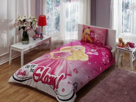 Parure de Lit Enfant BARBIE GLAM - Meubles et décoration en Tunisie