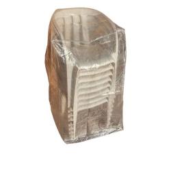 Housse de chaise transparente – chaise de jardin- 70x70x110 - Meubles et décoration en Tunisie