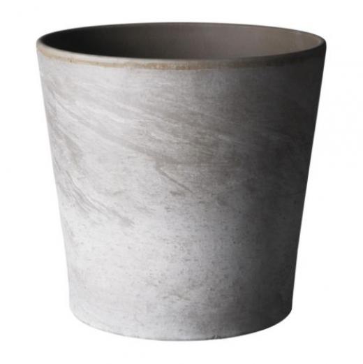 Cache-pot, gris brun intérieur/extérieur, gris brun - Meubles et décoration en Tunisie