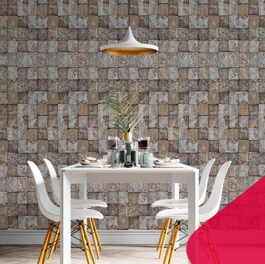 PAPIER PEINT BRIQUES 2630 - Meubles et décoration en Tunisie