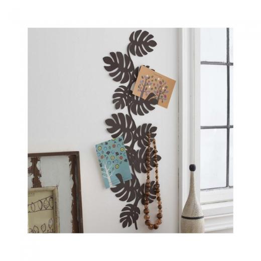 Patère Porte bijoux mural feuilles grand modèle - Meubles et décoration en Tunisie