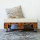 Pouf en palette EURO - Meubles et décoration en Tunisie