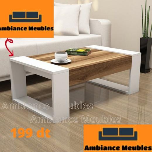 Table basse de salon - Meubles et décoration en Tunisie