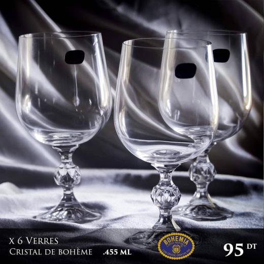 Verre Cristal - Meubles et décoration en Tunisie
