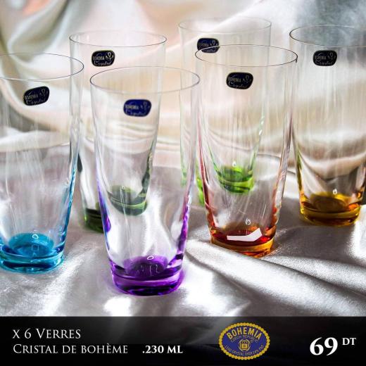 Verre Cristal - Meubles et décoration en Tunisie